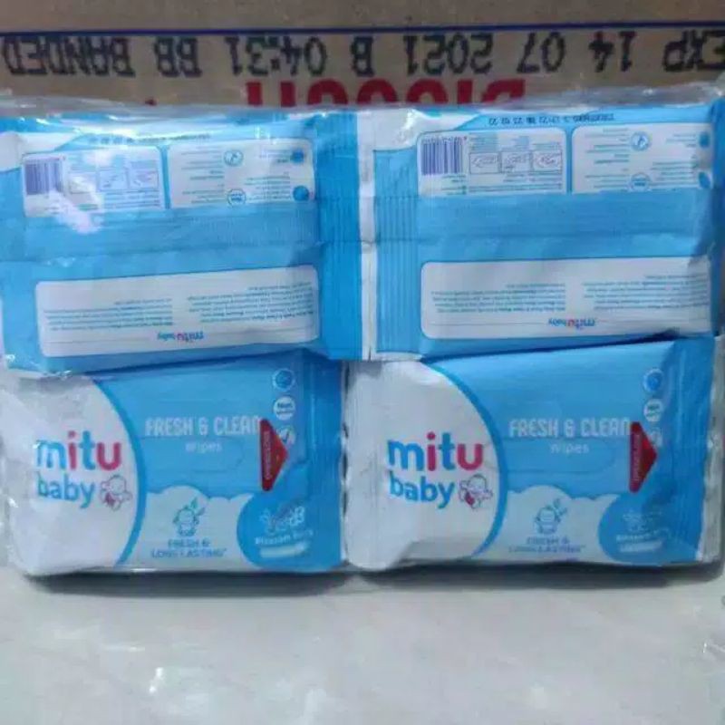 MITU BABY ANTISEPTIC 1 RENCENG isi (12 pcs)