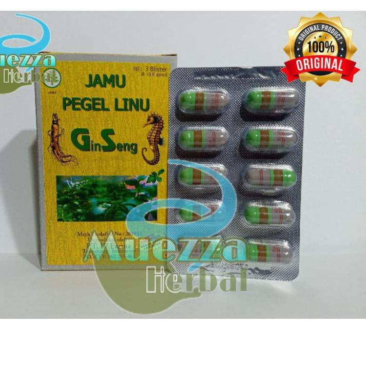 

[PRODUK TGBSG] PEGEL LINU GINSENG KapsuL OriginaL 100% RKW