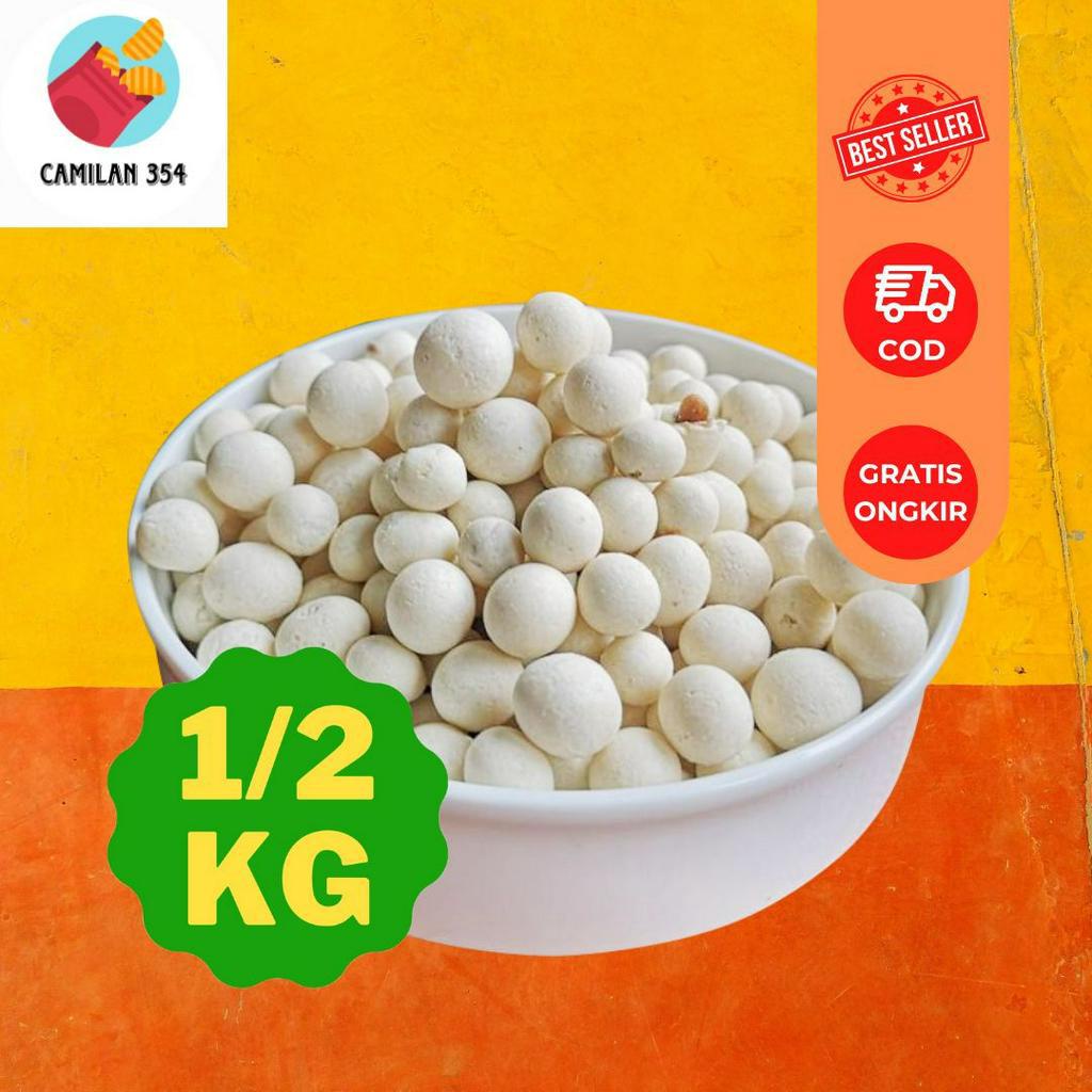 

[500GRAM] Kacang Shanghai Original - 500gr / Kacang Balut Tepung Gurih Renyah 1/2kg