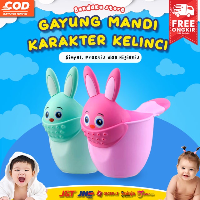Gayung Mandi Anak Karakter Kelinci