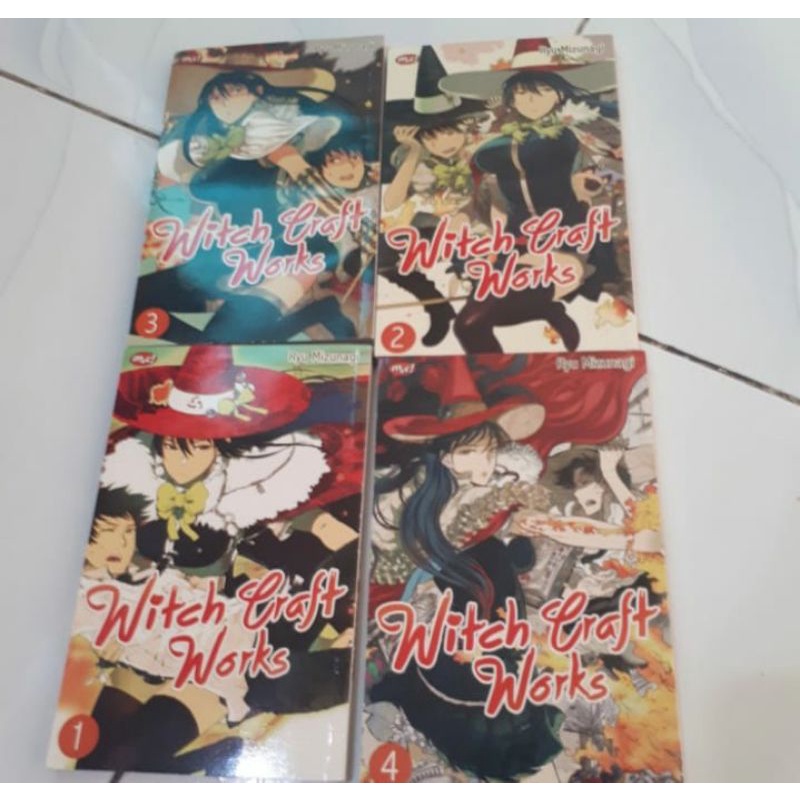 Komik Witch Craft Works 1-4