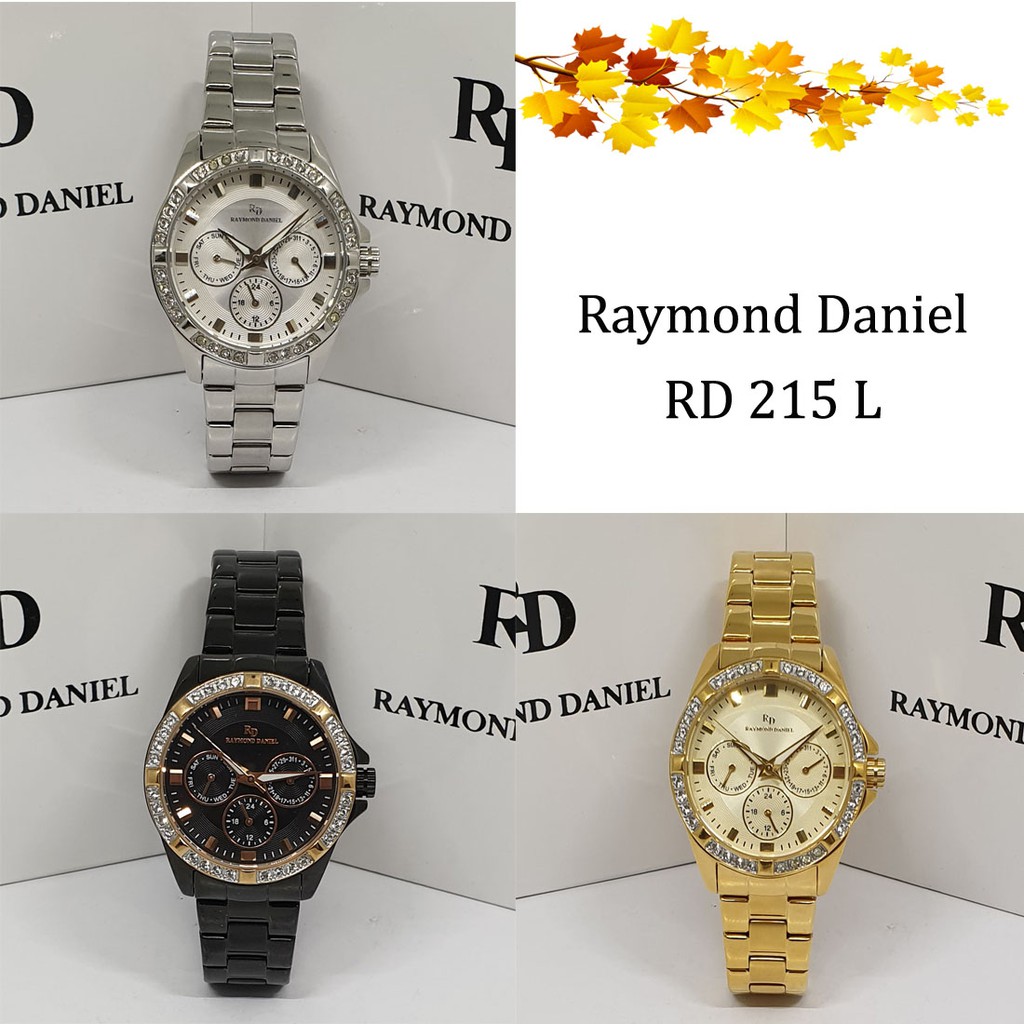 Raymond Daniel RD215 L Jam Tangan Wanita, Original