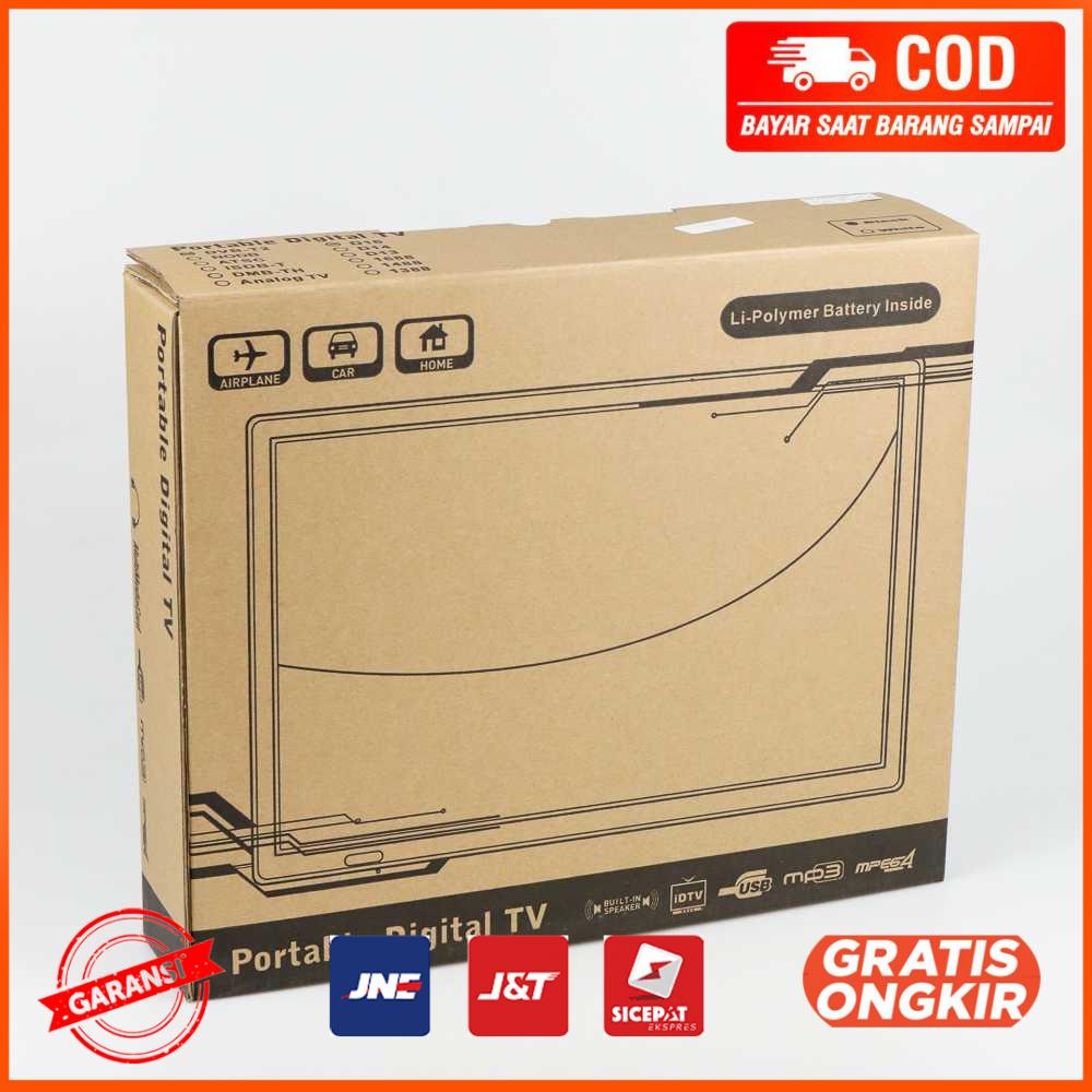 Portable TV Monitor 15.4 Inch TV Digital