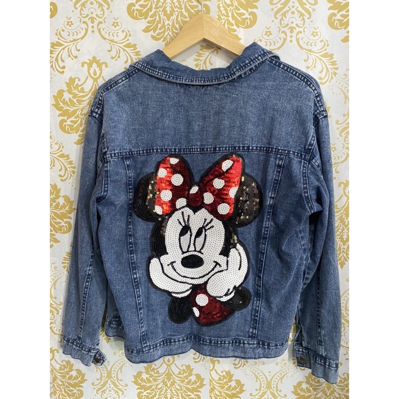 Jaket Jeans Mickey Mouse Wanita by PIXIE