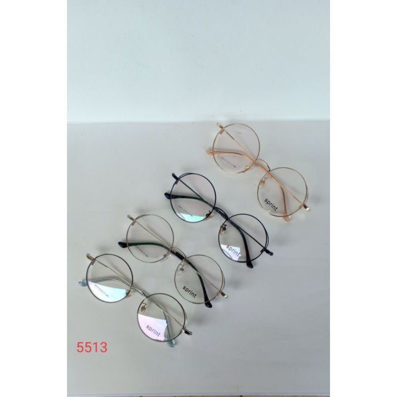 frame kacamata bulat besi