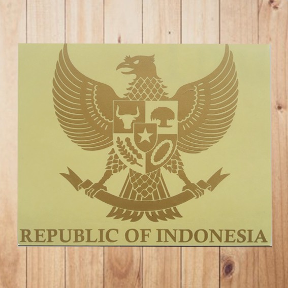 

Stiker Garuda Republic of Indonesia