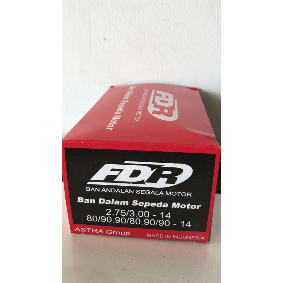 Tube Tire Ban Dalam FDR 275 300 Ring 14 80/90 90/80 90/90 ring 14