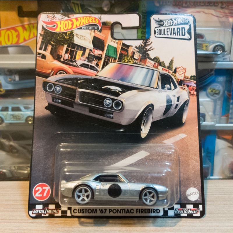 HOT WHEELS CUSTOM 67 PONTIAC FIREBIRD - BOULEVARD - PREMIUM