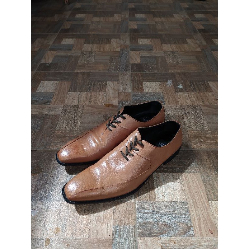 sepatu formal kulit asli Andre Valentino not bucheri / donatelo etc original