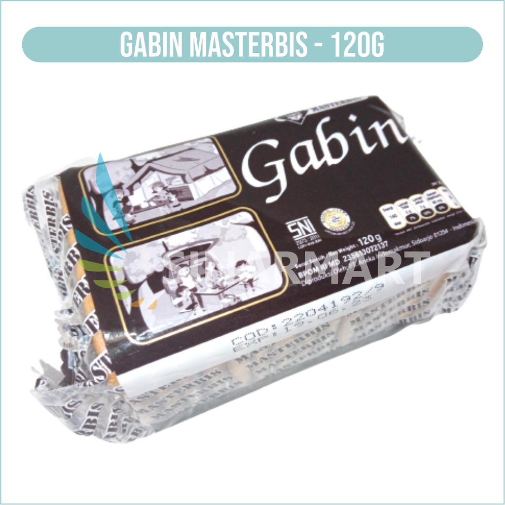 

AIM BISKUIT MASTERBIS GABIN KABIN 120 GRAM