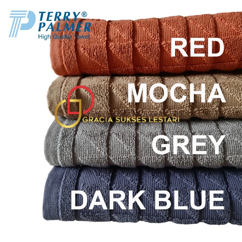 KESET KAKI HANDUK TERRY PALMER SQUARE 45x65 KESET HANDUK PREMIUM TEBAL SERAP