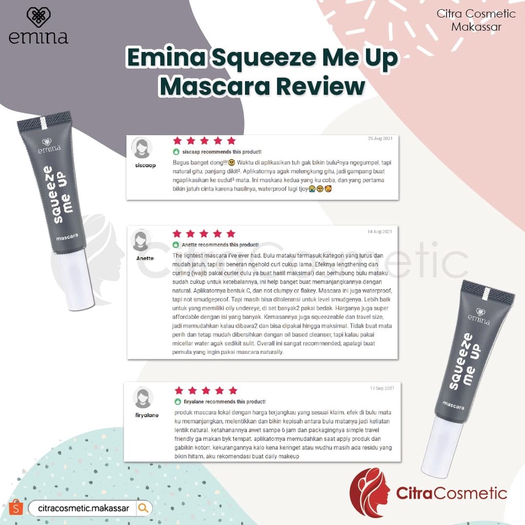 Emina Squeeze Me Up Mascara 8Gr