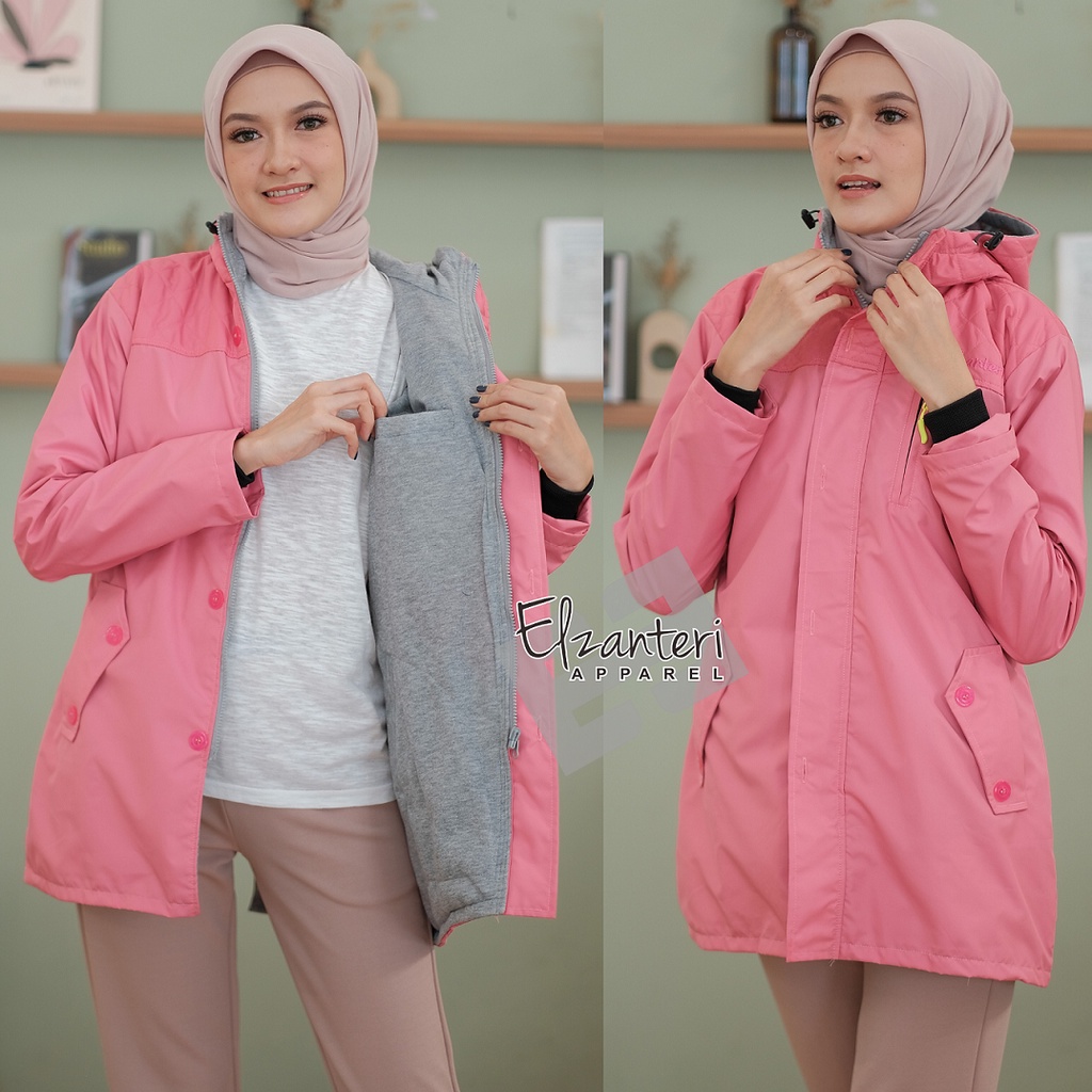 Jaket Wanita Sabrina Bolak Balik