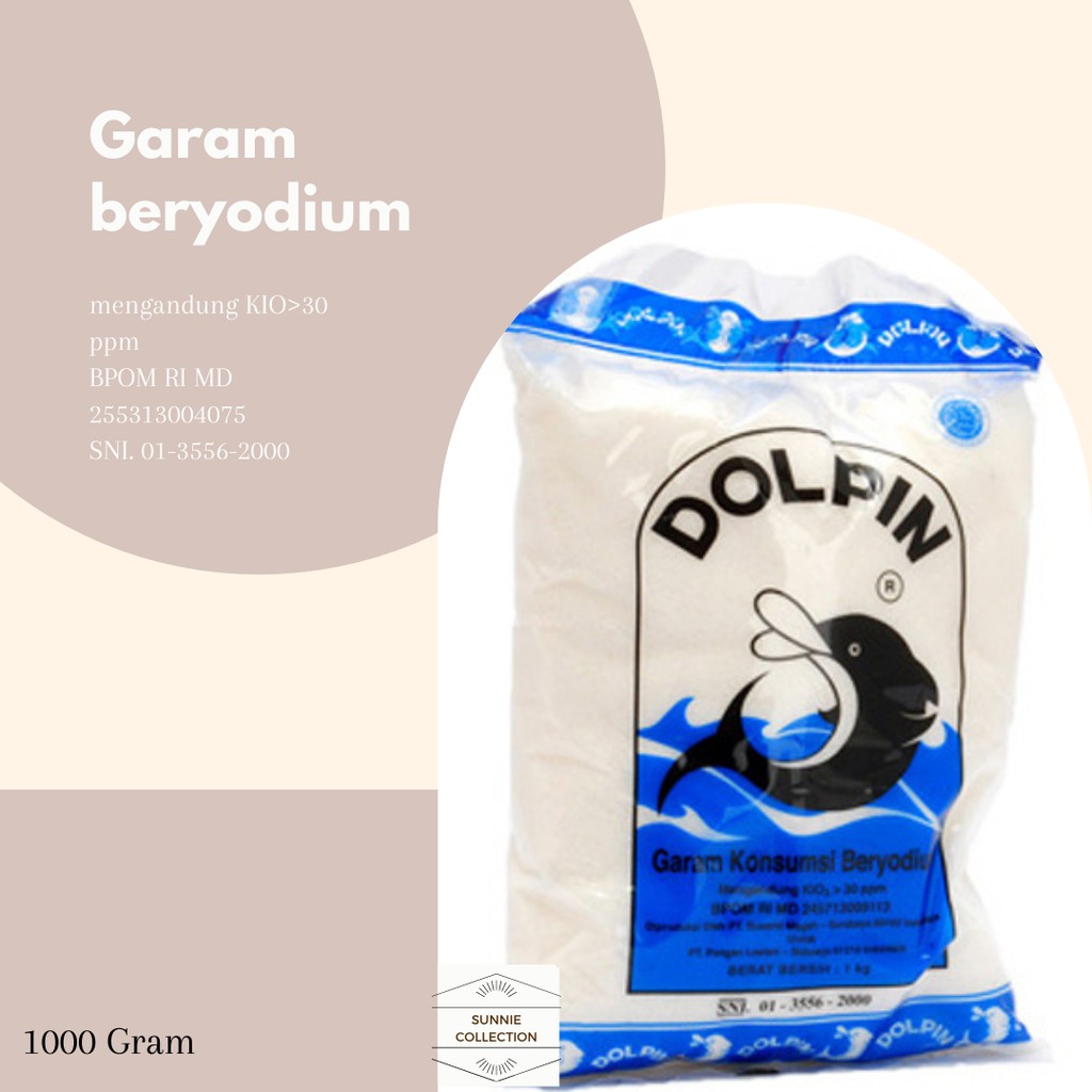 

Garam dolpin yodium 1kg