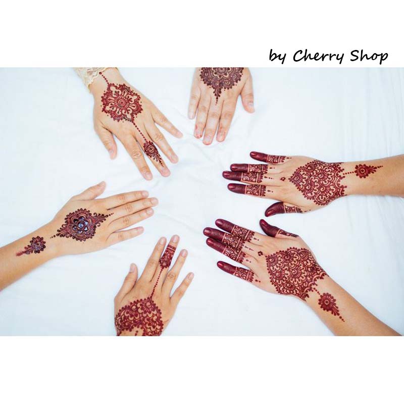 [BPOM] NEHA HENNA PASTE / HENNA HALAL 25GR | Cherry Chery | Mirchi | Red | Maroon | Dark Brown | White | Classic Henna