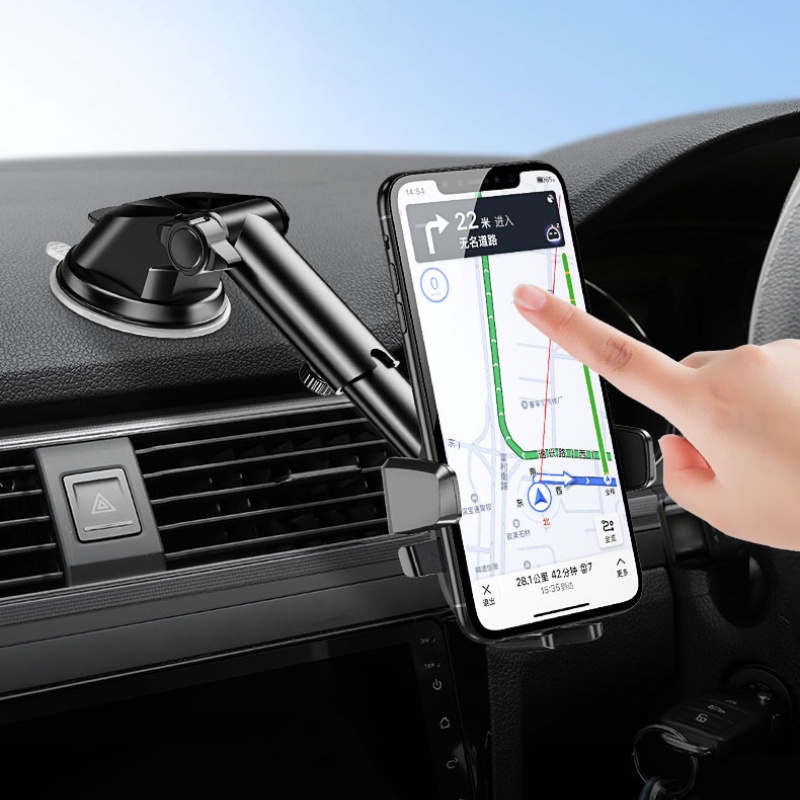 Stand Holder Handphone / GPS Multifungsi Bisa Berputar 360 Derajat Untuk Mobil