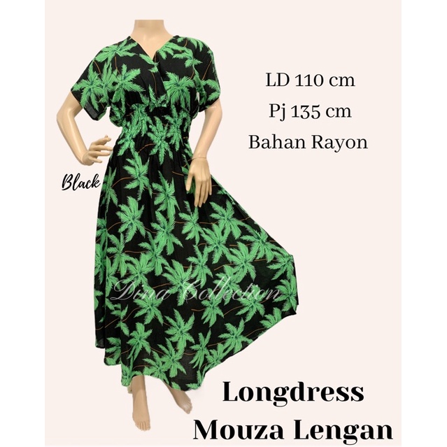 LONGDRESS MOUZA LENGAN #DRESSBALI