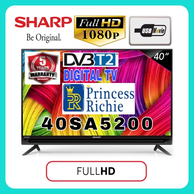 Sharp led tv 40SA5200 40 inch Digital tv full hd