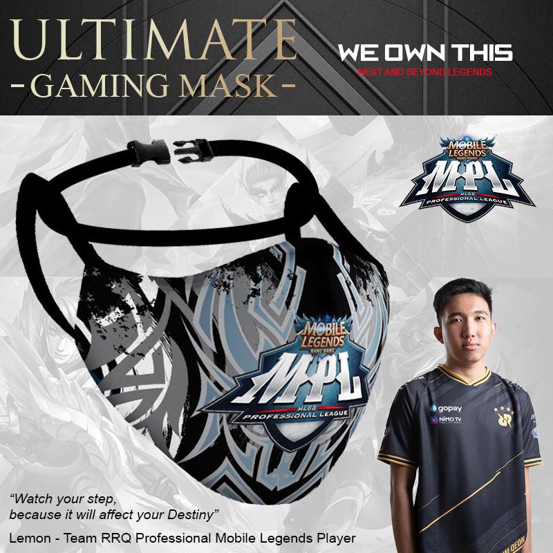 Masker Gaming Fullprint Ultimate MPL Mobile Legends