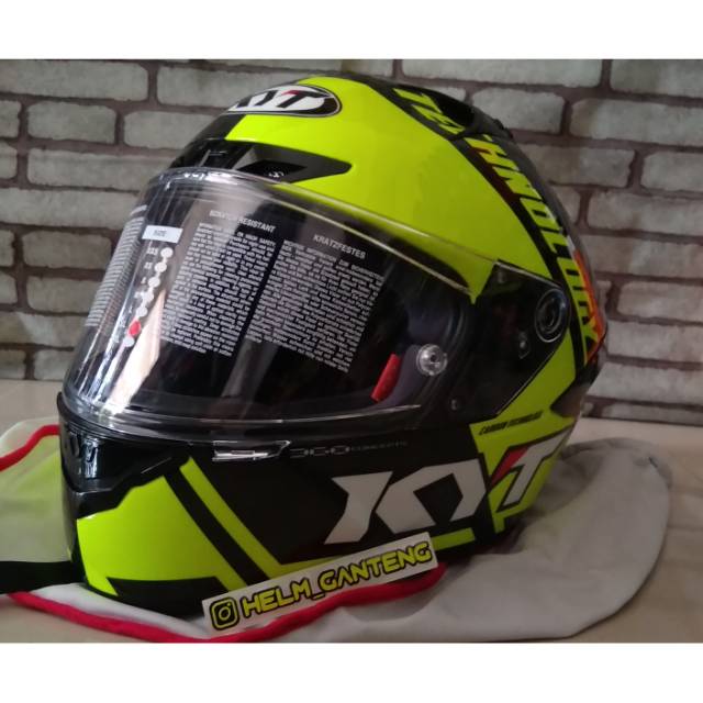 kyt nx race carbon helm balap not nfr tt course vendetta kr1 helm premium karbon