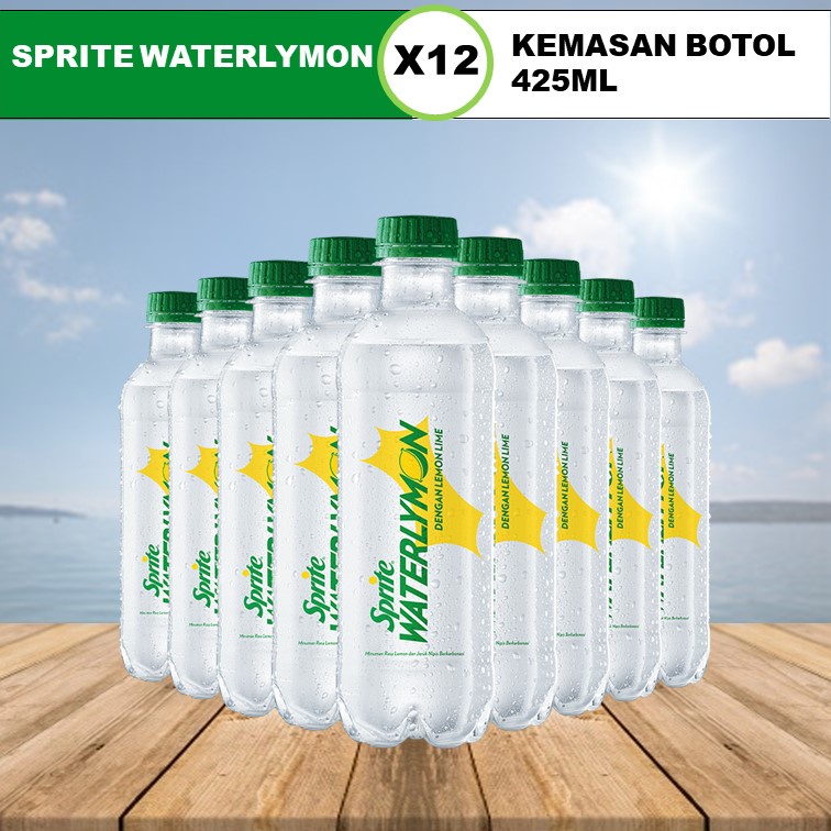 

SPRITE WATERLYMON 425 ML ( ISI 12 BOTOL )