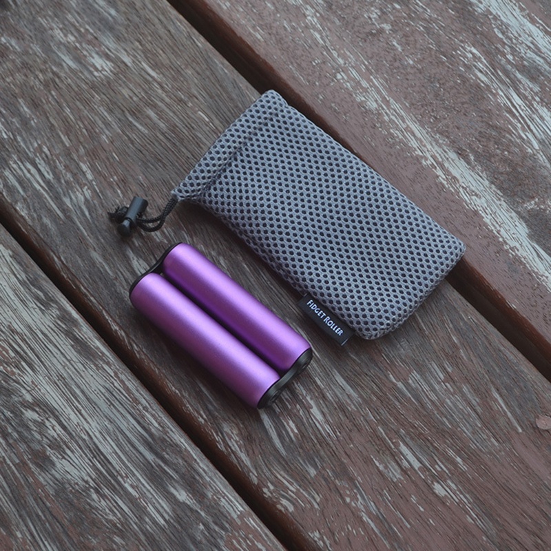 Mary 3.43x1.57x0.79in Metal Finger Berolahraga Silent Fidget Roller Untuk Pria Wanita