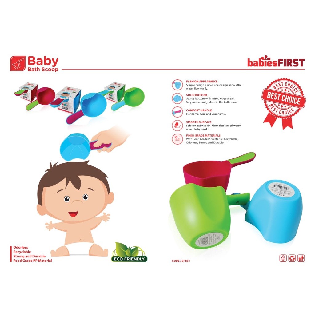 BabiesFirst Baby Bath Scoop( Gayung) BF801