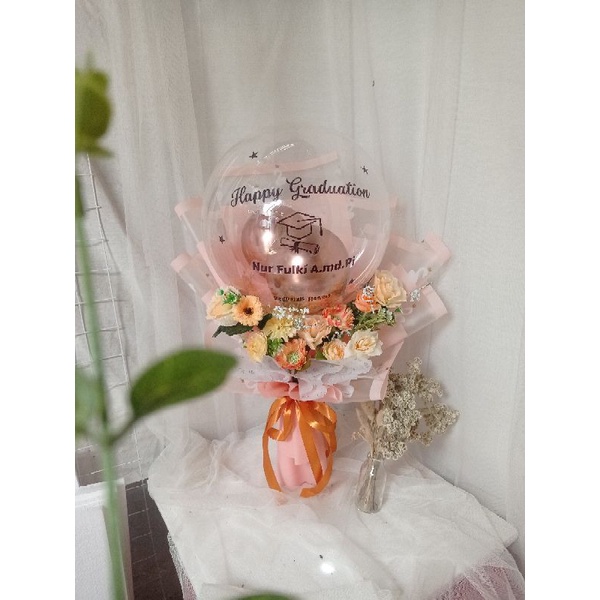 Buket Balon Wisuda Ukuran L