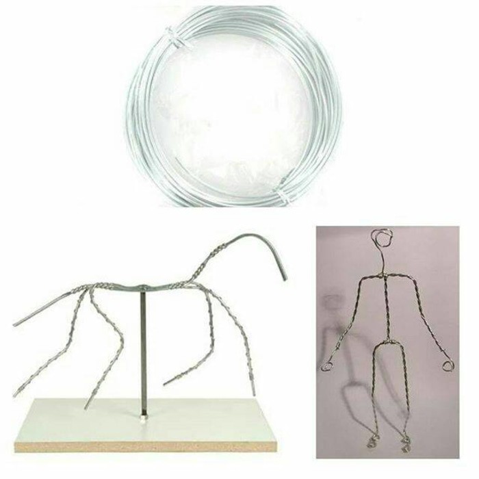 Kawat Aluminium Anti Karat Las Kawat Kerangka Clay Craft Alat Clay - 66Cd63 - Original Asli