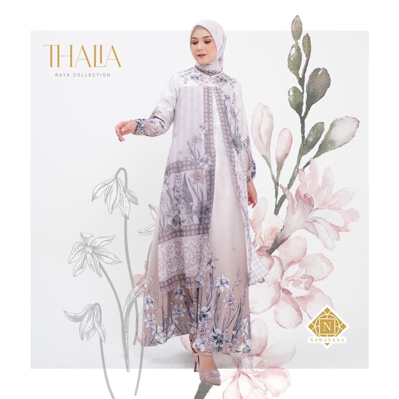 Thalia Dress Raya Series - Size L by Nawasana