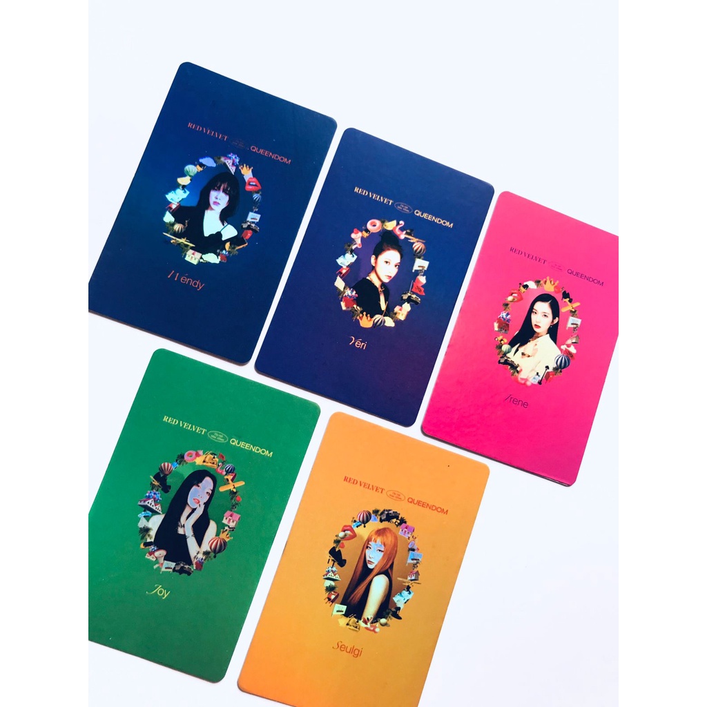 [READY STOCK][UNOFFICIAL] PC / POCA / PHOTOCARD REDVELVET QUEENDOM EDITION