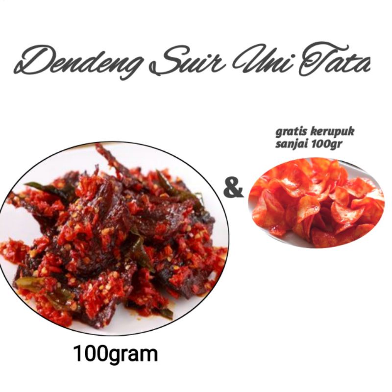 

Dendeng Suir 100gram Uni tata