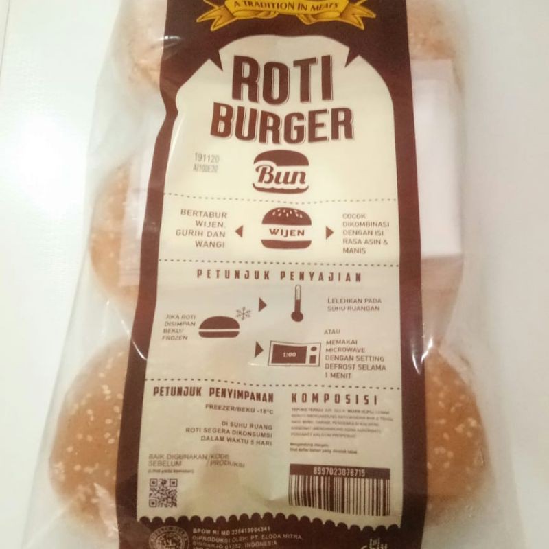 

Burger wijen Bernardi isi 6