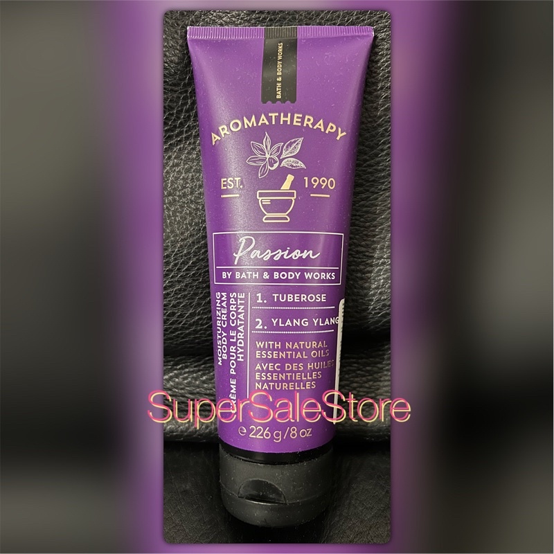 BBW Bath & Body Works Bath and Body Works Aromatherapy Passion Moisturizing Body Cream Tuberose Ylan