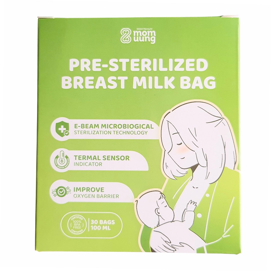 Mom Uung Breastmilk Bag with Thermal Indicator Momuung