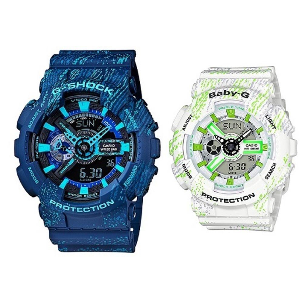 Jam Tangan Casio G Shock Baby G Original Couple Pria Wanita GA 110TX 2A BA 110TX 7A Harga Sepasang