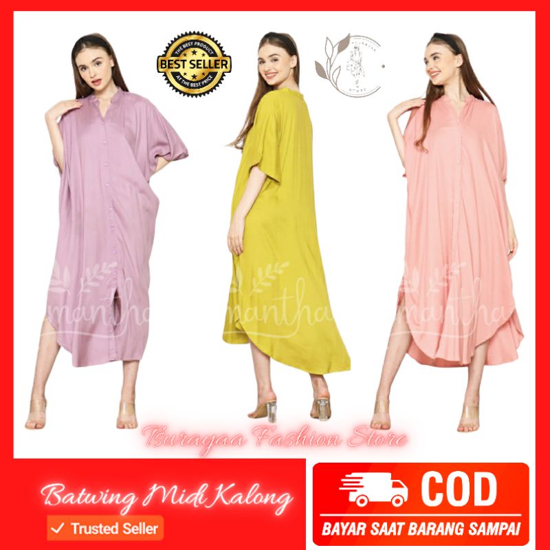 Batwing Midi Kalong Jumbo Big Size High Quality Original Product