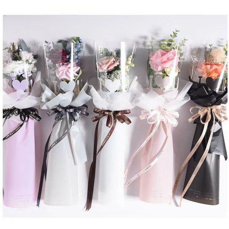 

Plastik Bunga Kantung Bunga Kado Hadia Birthday Souvernir Buket Parcel