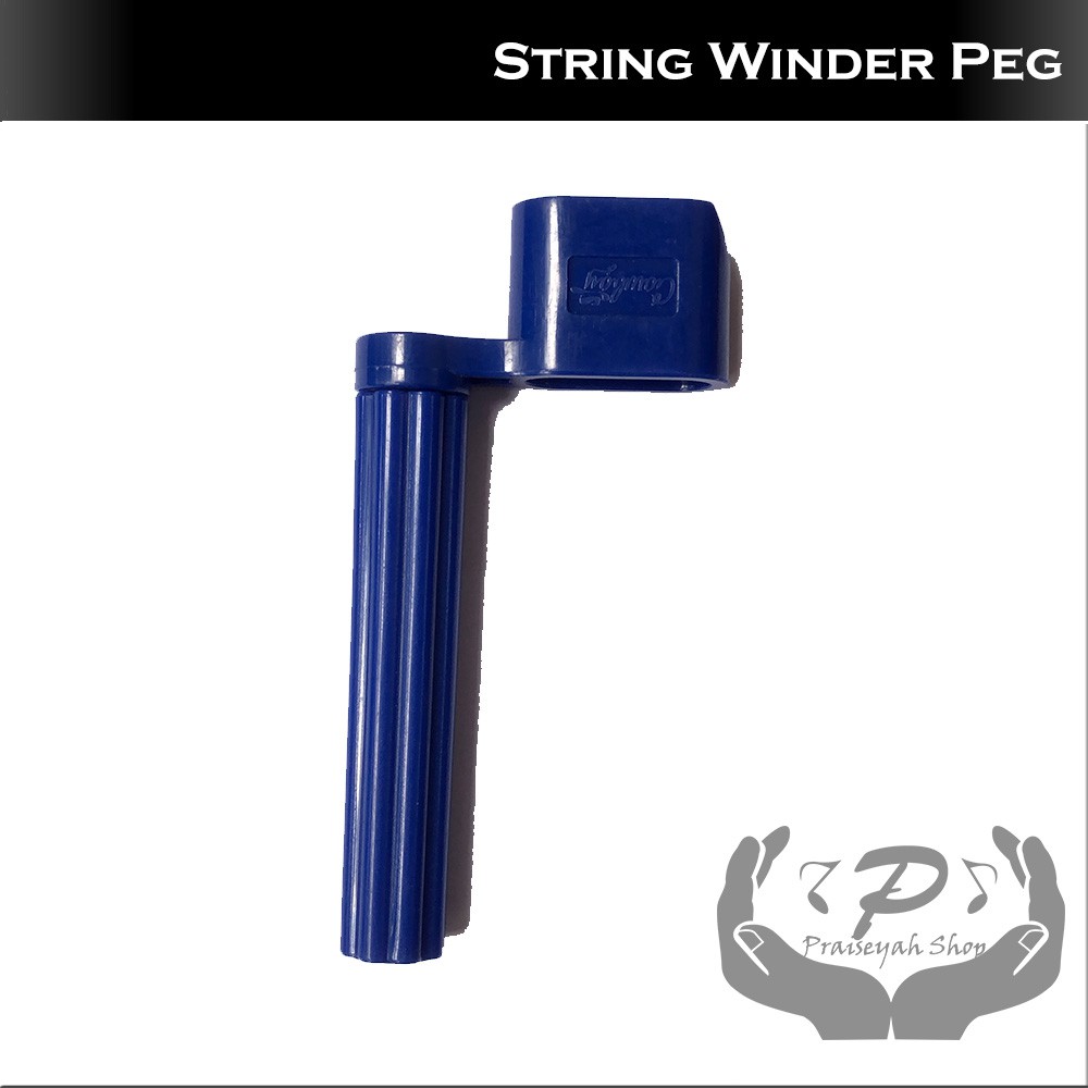 String Winder Pemutar Senar Gitar Tuning Peg Puller Bridge Dryer