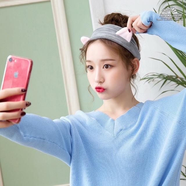 BANDANA MANDI HEADBAND BANDO PITA KUPING-KUPING