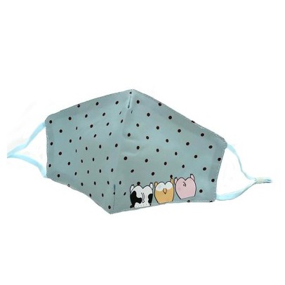 

La Floret 1 pc Masker kain Anak (3 - 10 tahun) 3 ply Cute Cotton Kids Mask