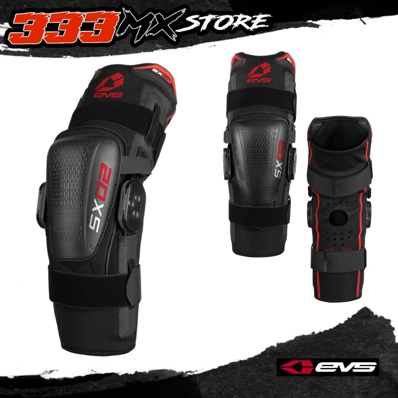 KNEE PROTECTOR EVS SX 02 SINGLE.KNEE BRACE PELINDUNG LUTUT EVS SX02