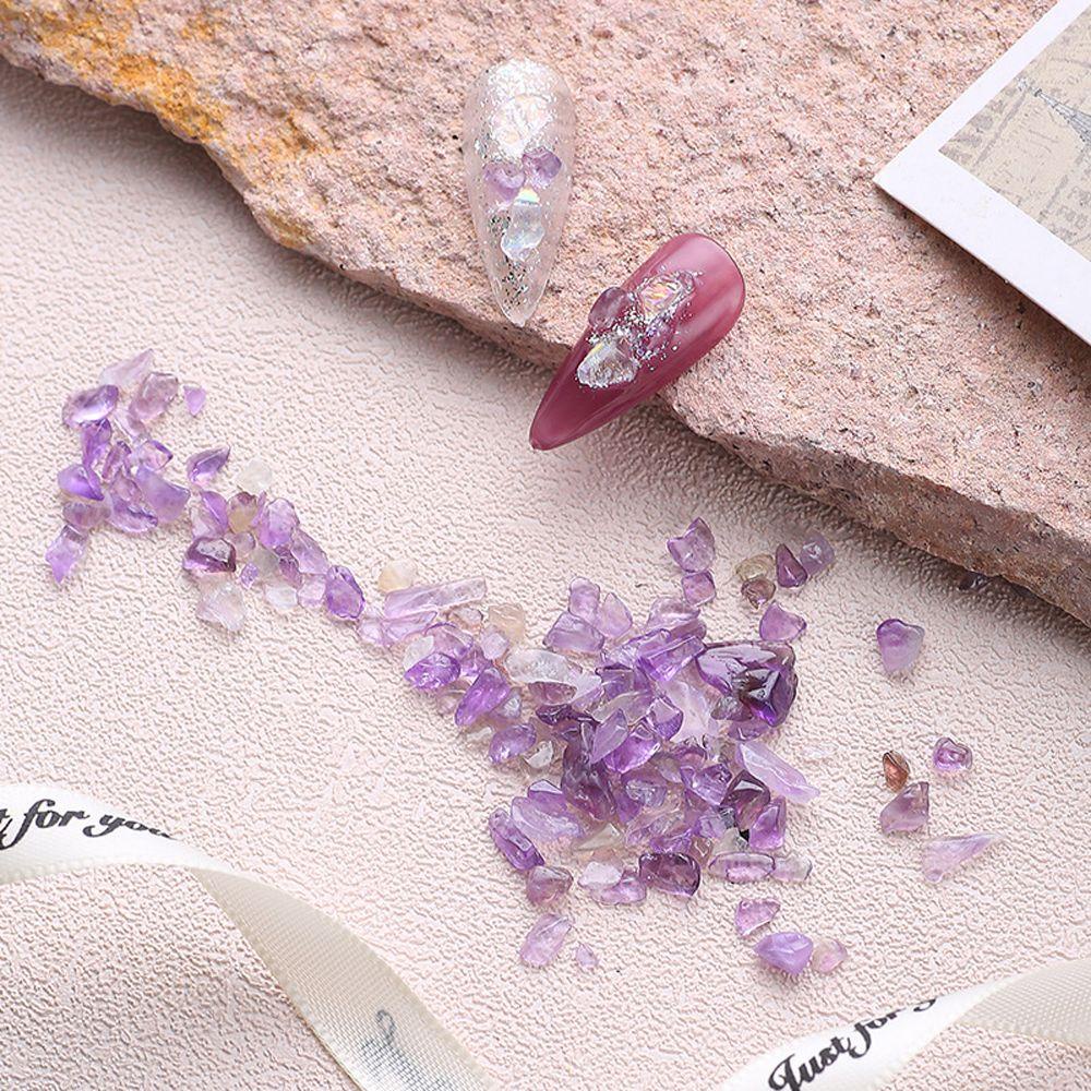 Needway Nail Art Rhinestones Mini Shiny Gems Ornamen Manikur Aksesoris DIY Craft Kristal Kuku Charms