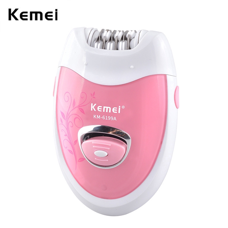 

Kemei Isi Ulang Epilator Listrik Cordless Remover Depilador Lady Epilator Listrik Kaki Kalus Remover