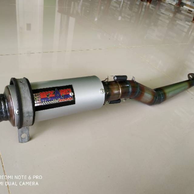 knalpot racing drag bebek honda supra x