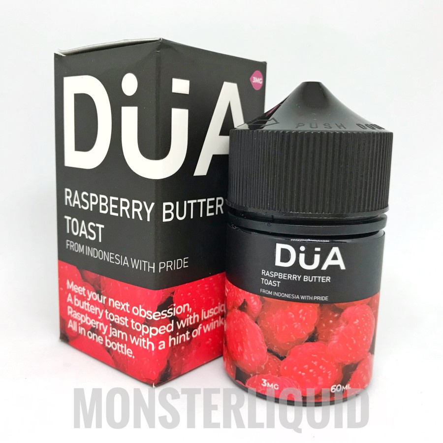 DUA RASPBERRY BUTTER TOAST 3MG 60ML