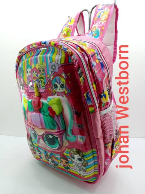 Tas Ransel Sekolah MIKA Embos Lampu