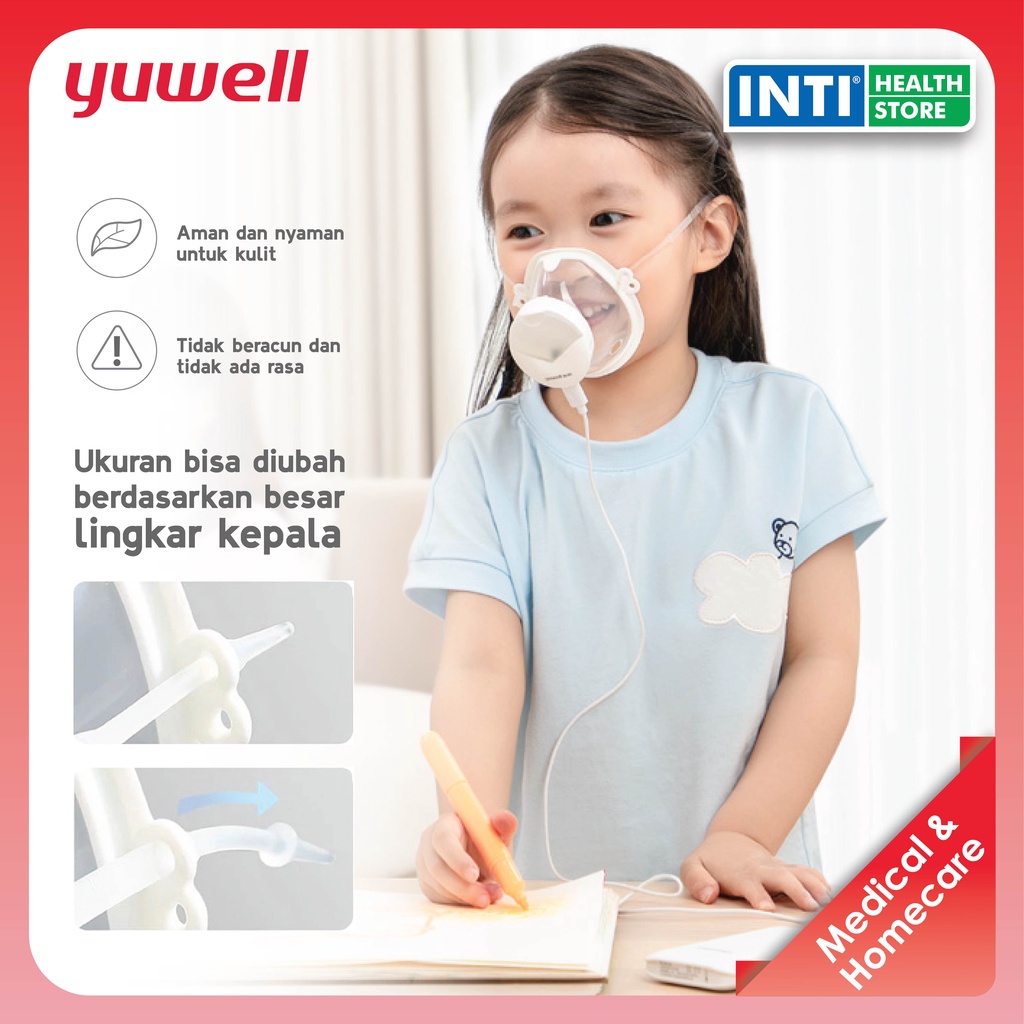 Yuwell | Nebulizer Portable Handsfree M104 | Air Compressor Atomizer