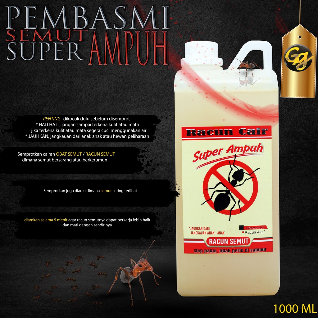 Jual Racun Semut Super Ampuh Ml Efektif Membasmi Semut Paling