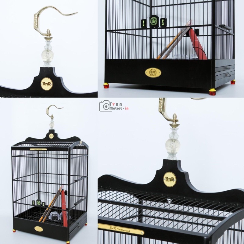 SANGKAR KANDANG BNR KOTAK BLACK DOF NO 2